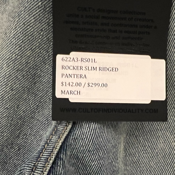 Cult of individuality slim rocker pantera pants - Picture 6 of 8